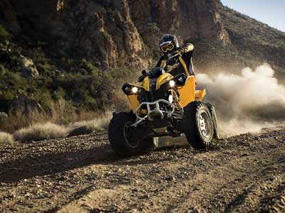 can am atv canvas