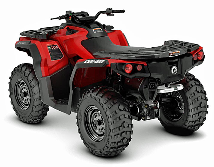 2019 Can Am Outlander rear