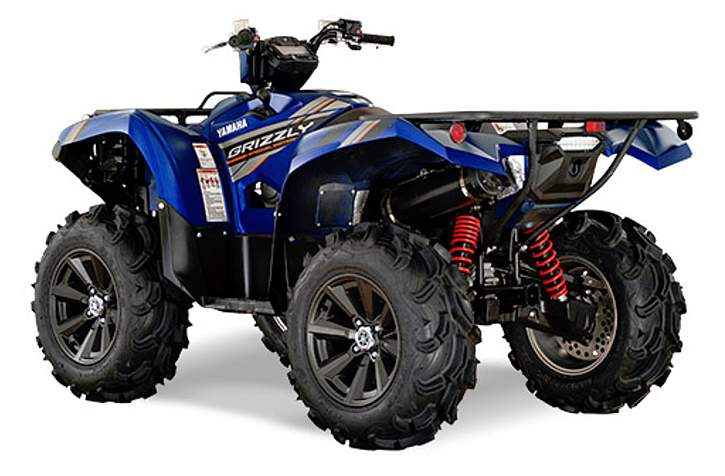 2019 yamaha grizzly eps se rear