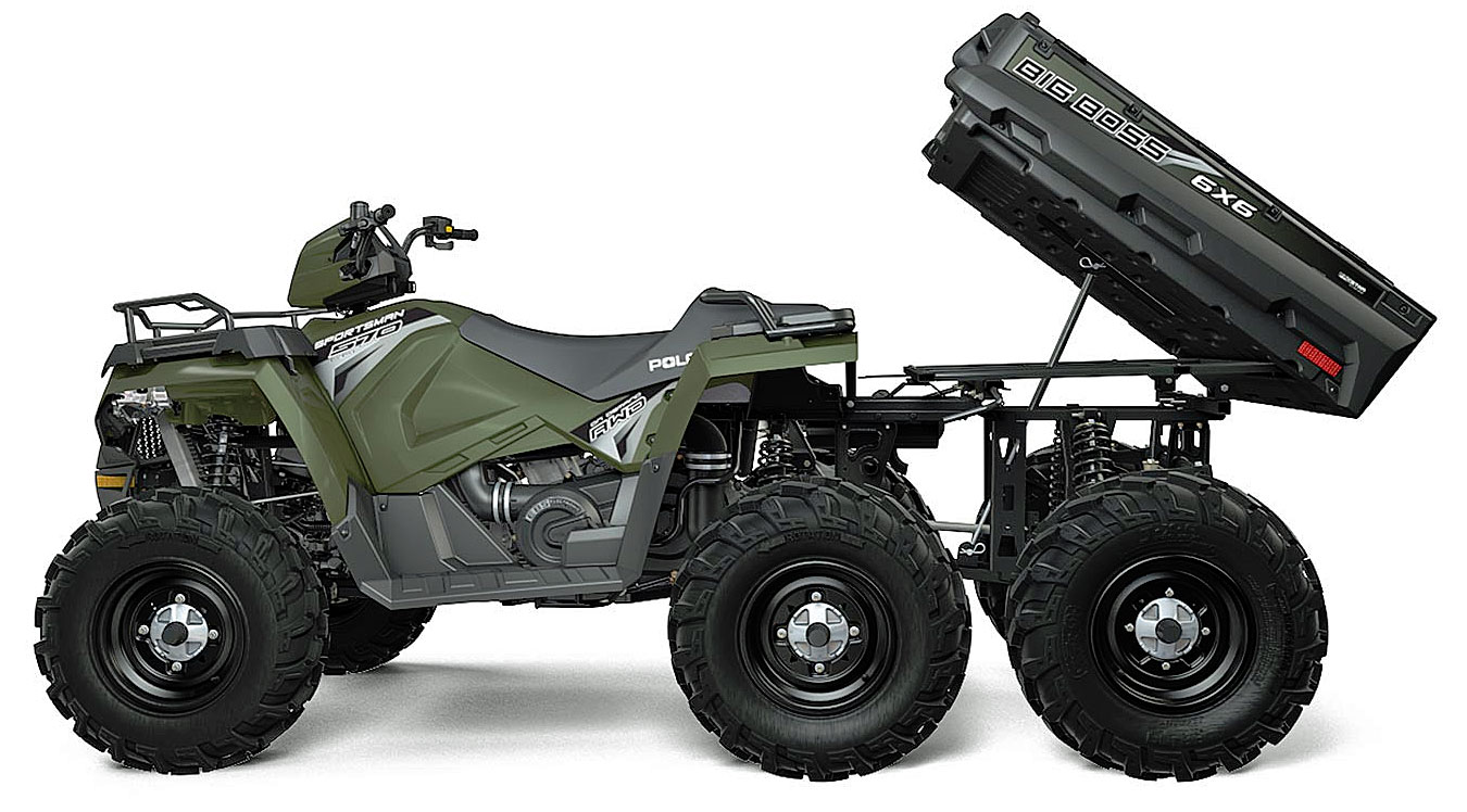 2019 Polaris Sportsman 570 6x6 green