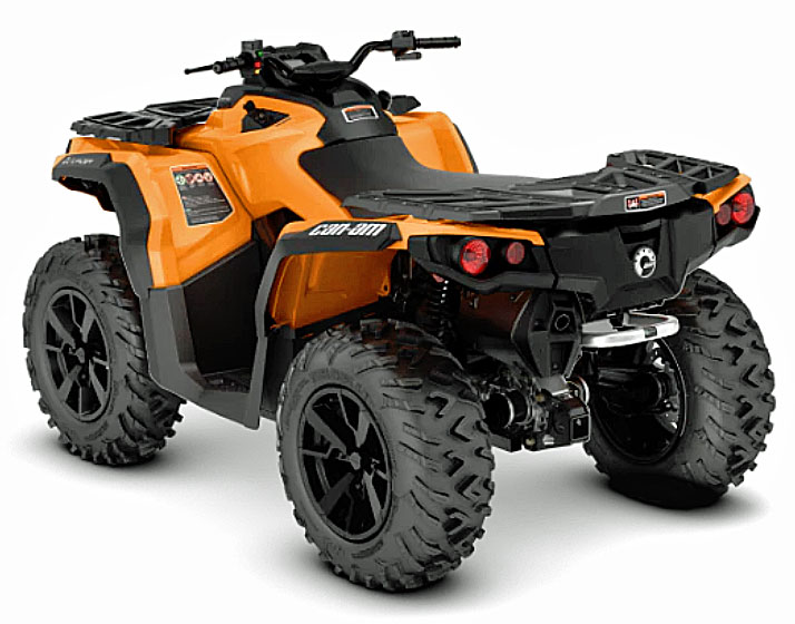 2019 Can Am Outlander dps rear