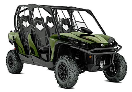 can am commander max xt front