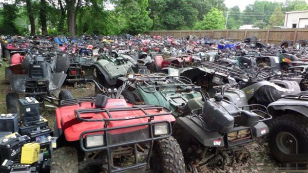 UTV and ATV Salvage Yards in North America. 