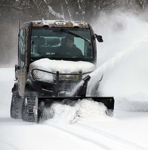 atv implements - utv snowblower