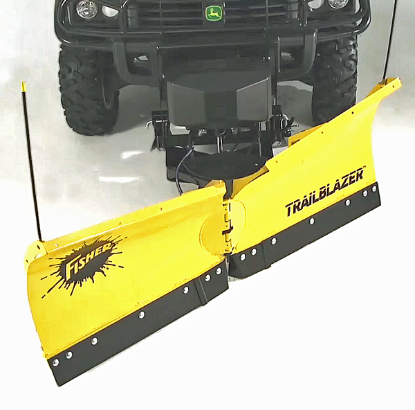 atv snow plow v blade angle