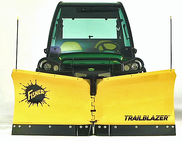 atv snow plow v blade straight