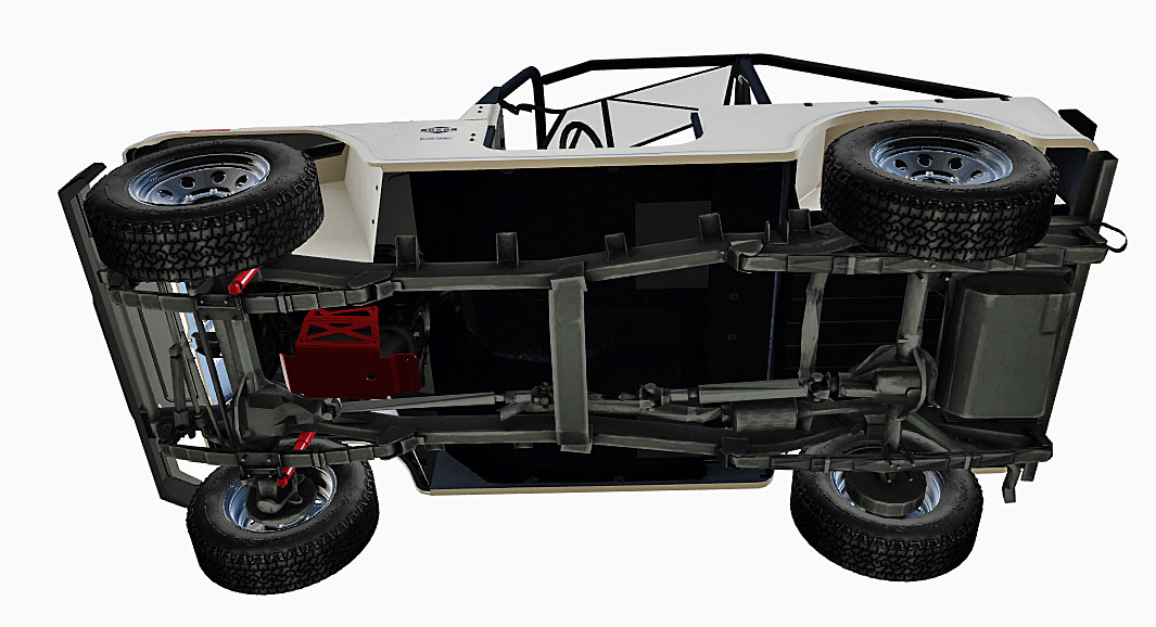 2019 mahindra roxor chassis