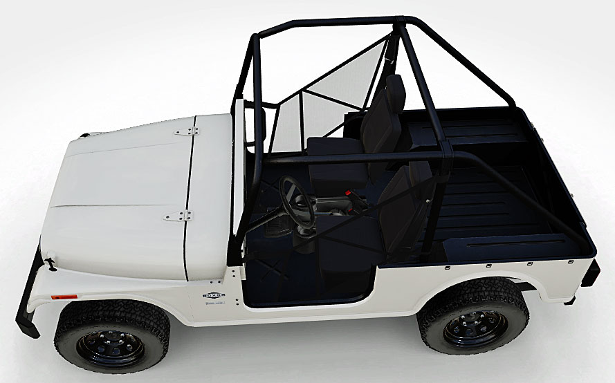 2019 mahindra roxor steel body