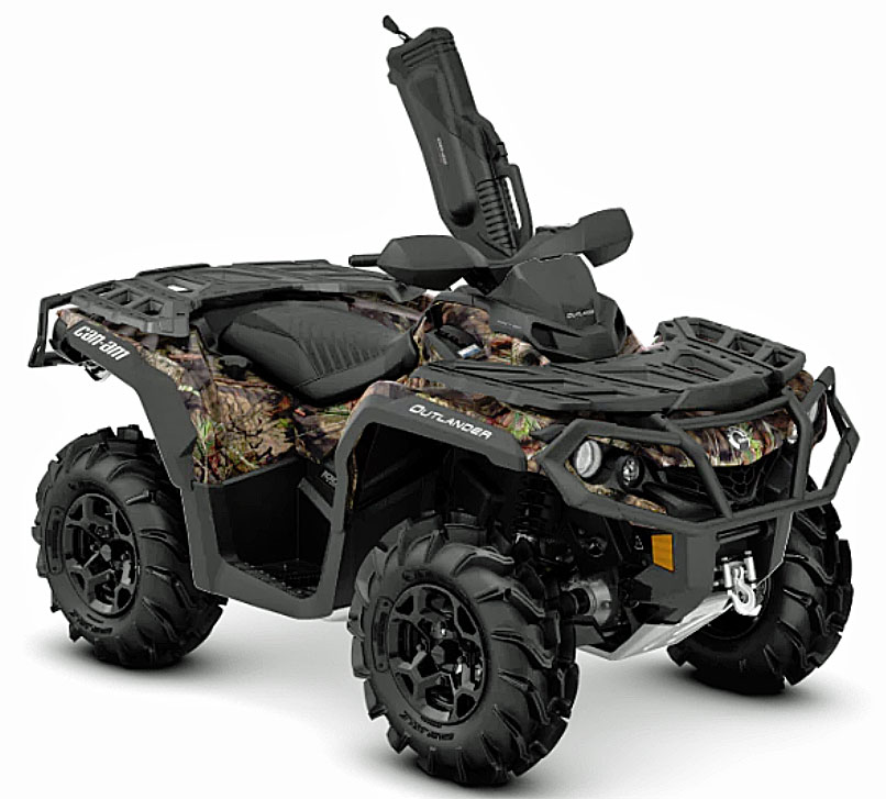 2019 Can Am Outlander hunting front