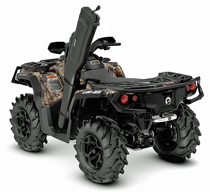 2019 Can Am Outlander hunting rear