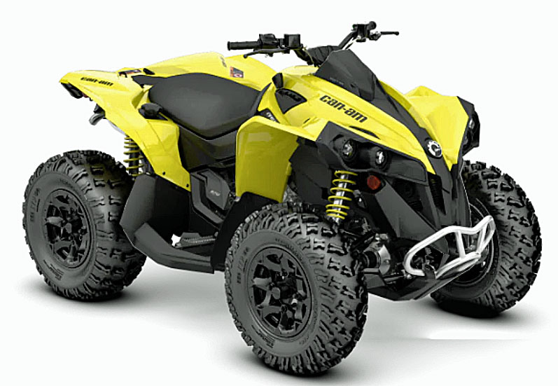 2019 can-am renegade front