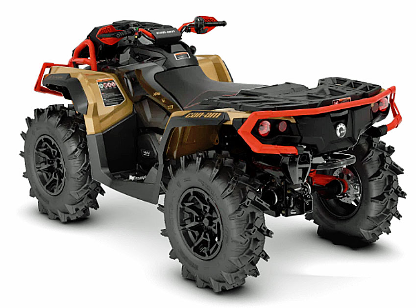 2019 Can Am Outlander xmr rear