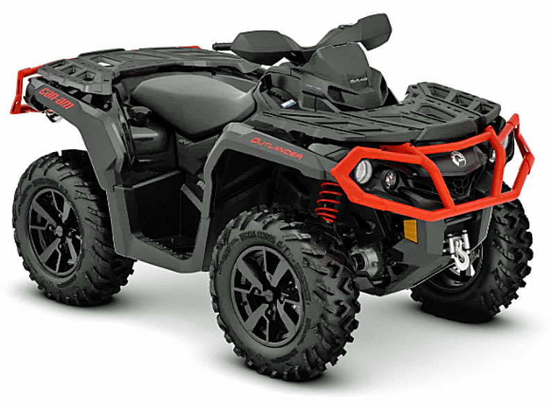 2019 Can Am Outlander xt front