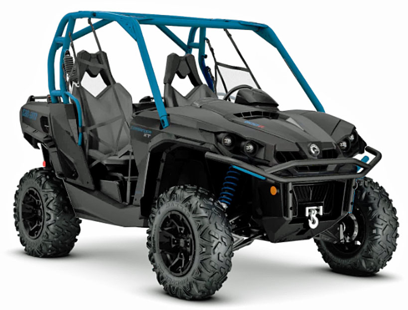 can am commander xt front