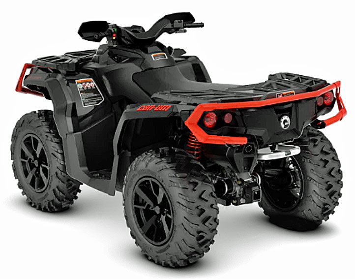 2019 Can Am Outlander xt rear