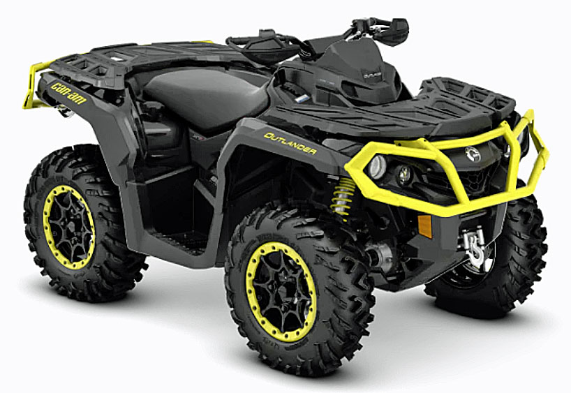 2019 Can Am Outlander xtp front